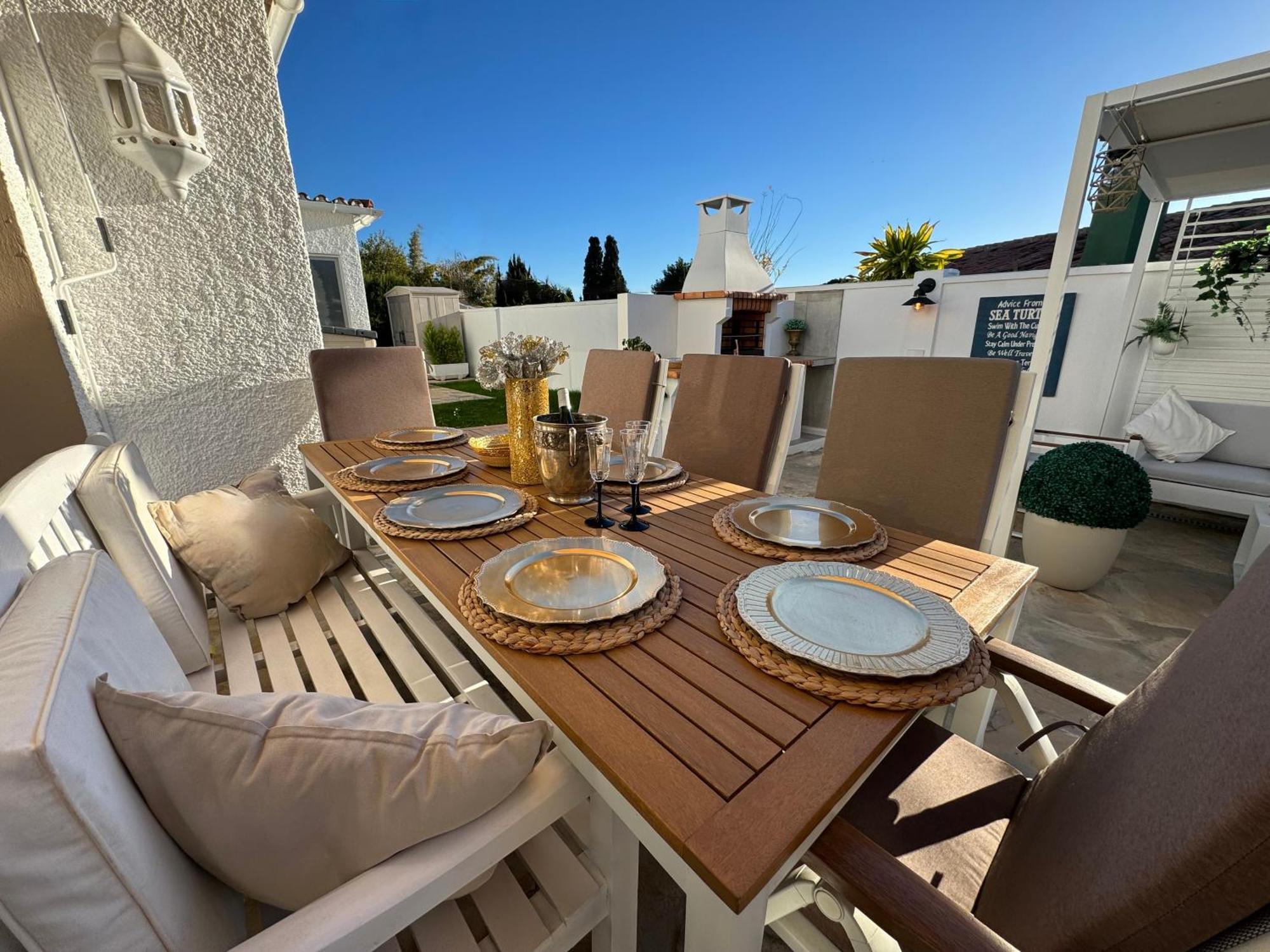 Villa Casacara Marbella Beachside Costabella -Spain Exterior foto
