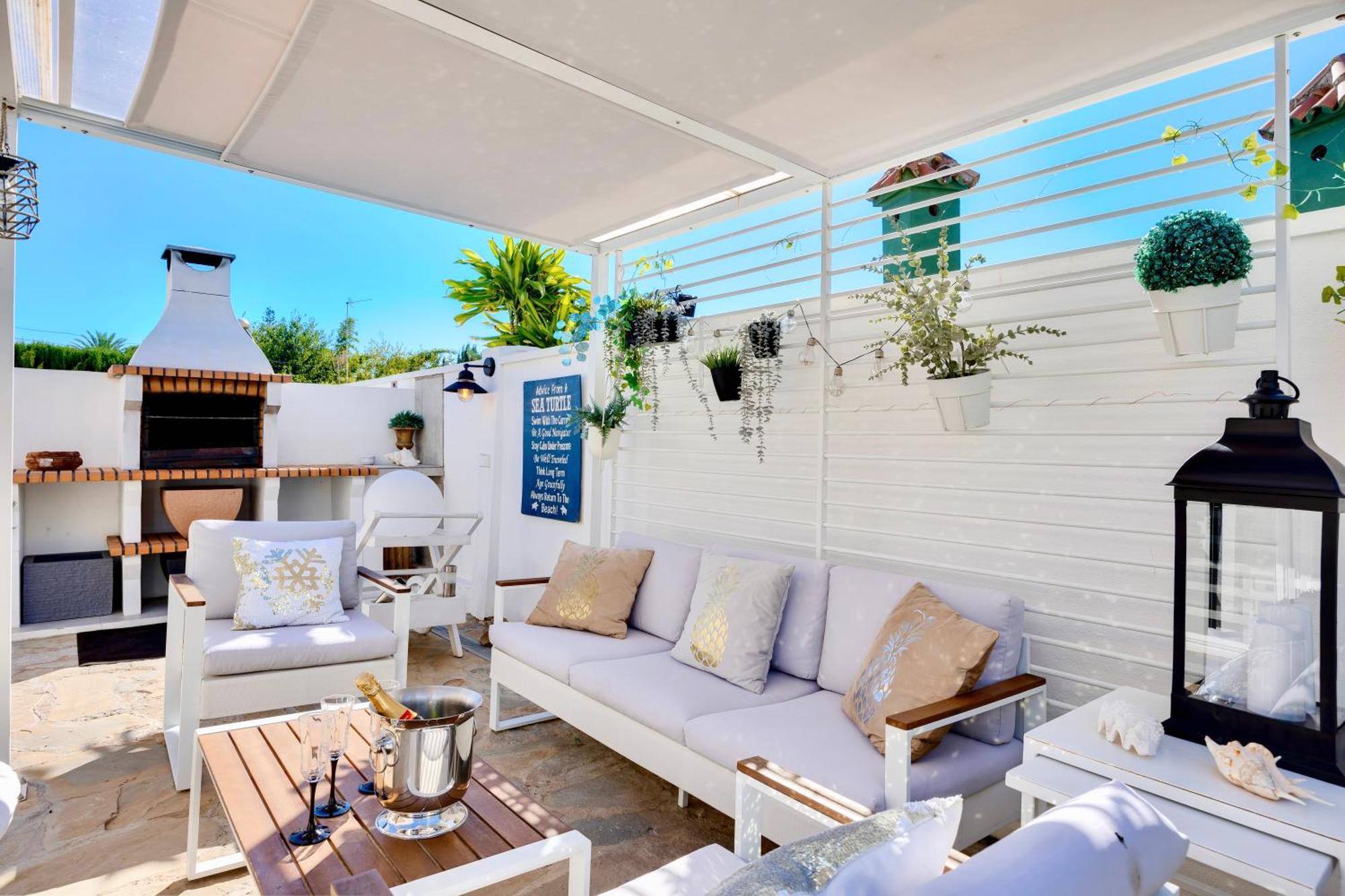 Villa Casacara Marbella Beachside Costabella -Spain Exterior foto