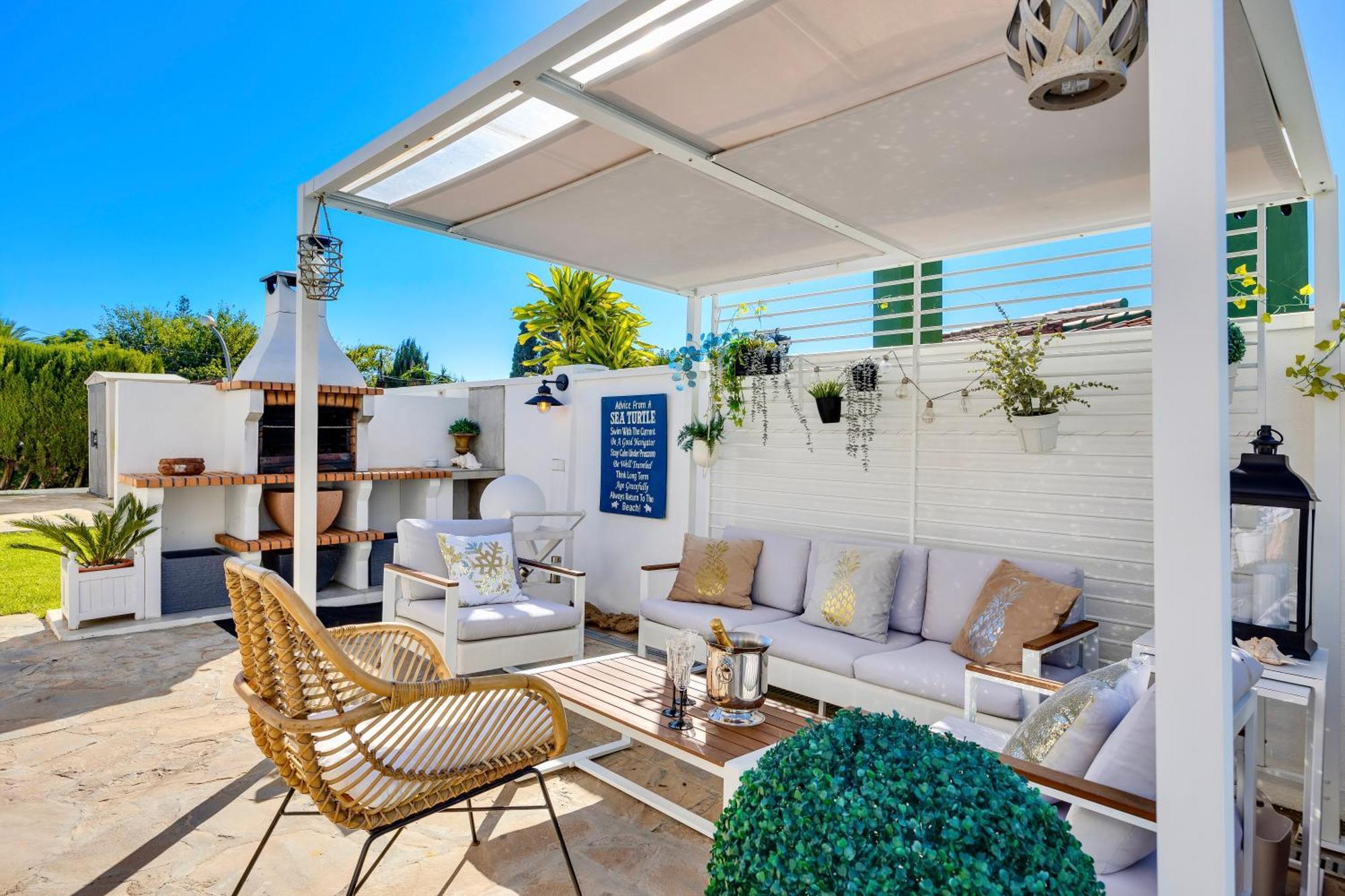 Villa Casacara Marbella Beachside Costabella -Spain Exterior foto