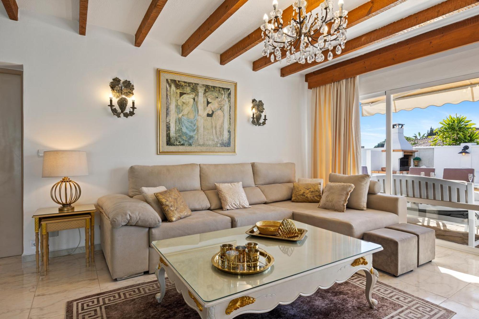 Villa Casacara Marbella Beachside Costabella -Spain Exterior foto